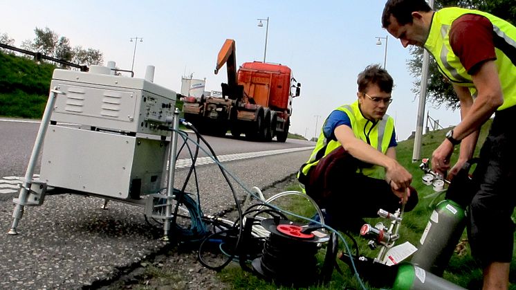 Stadsluft och avgaser – IVL mäter utsläpp från vägtrafik mot bakgrund av dieselbluffen