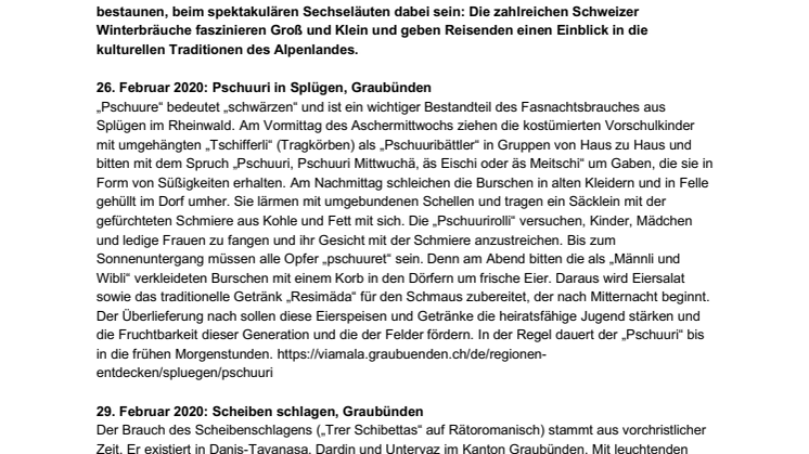 Winterbräuche