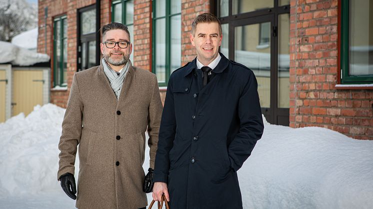 Jim Edelsvärd och Fredrik Berglund