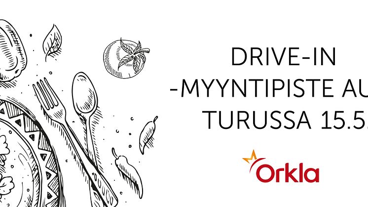 Orkla avaa drive-in -myyntipisteen yhdeksi iltapäiväksi Turkuun 