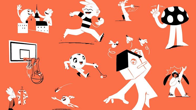 «Verdens Kuleste Dag» er tilbake på Akershus festning lørdag 3. september. I 2022 arrangeres den gratis aktivitetsdagen for åttende gang. (Illustrasjon: Jon Arne Berg)