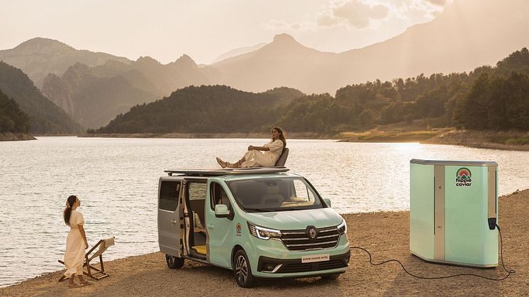 5 stjernet Renault campervan