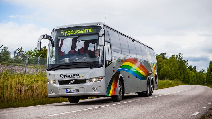 Flygbussarna utökar sin trafik till Arlanda och Landvetter.