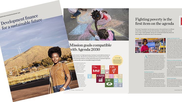 Development finance for a sustainable future - Swedfund Integrated Report 2020
