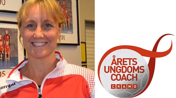Annika Brege, Vallentuna HK, finalist i Årets Ungdomscoach i handboll