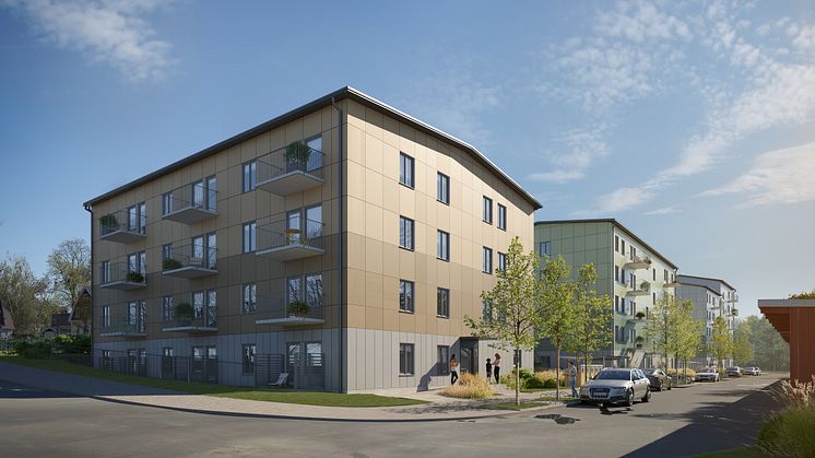 Projekt Kullsta i Nynäshamn. Beställare; Nynäshamnsbostäder. 