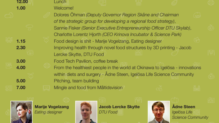 Program Greater CPH Food Hack  26 - 28 jan 2018