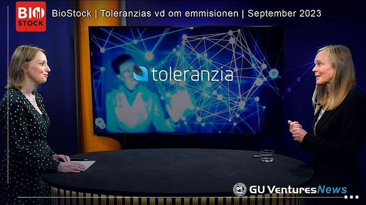 Toleranzias VD intervjuas i BioStock om den aktuella emmisionen och företagets framsteg