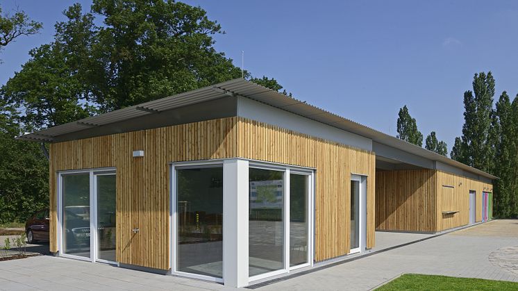 Mulitfunktionales Gebäude in Modulbauweise