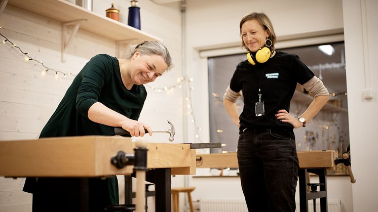 verkstad kurs slöjd crafterwork