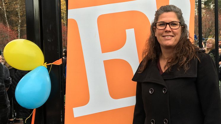 Maria Asplund, rektor på Erlaskolan Södra i Norrköping