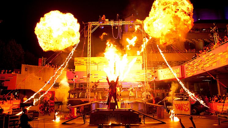 Sprakande Burnt Out Punks levererar eldig show till The Tall Ships Races 2017
