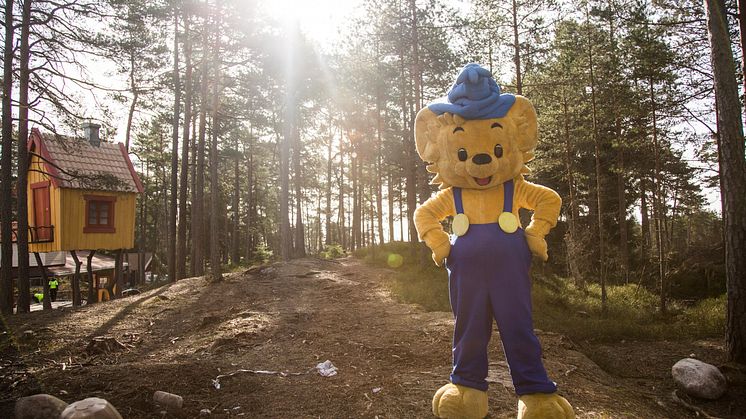 Ny åkattraktion när Kolmården firar Bamse 50 år.
