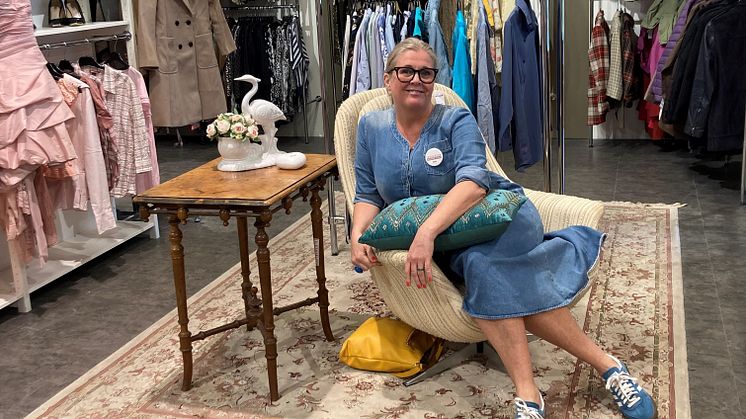 Åsa Dalin, butikschef i Häggvik