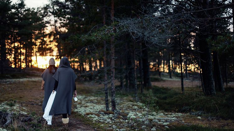 Behändig kaftan för sköna bad!