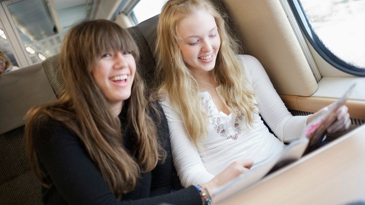 Byt böcker ombord på SJs tåg
