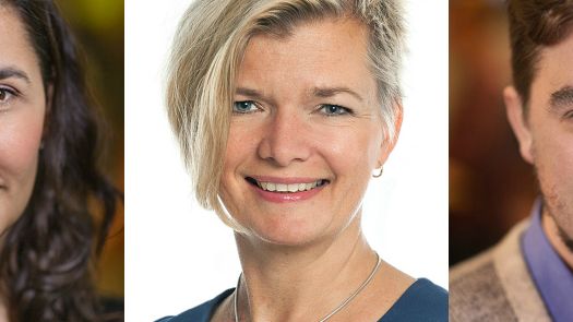Negra Efendić, Anna Lindberg och Jack Werner