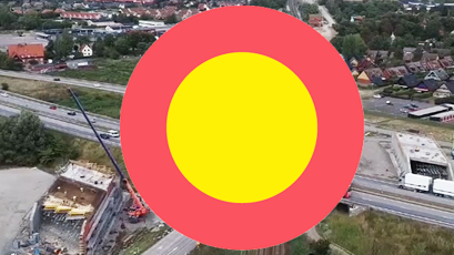  OBS! E6:an stängs mellan 11 och 26 oktober
