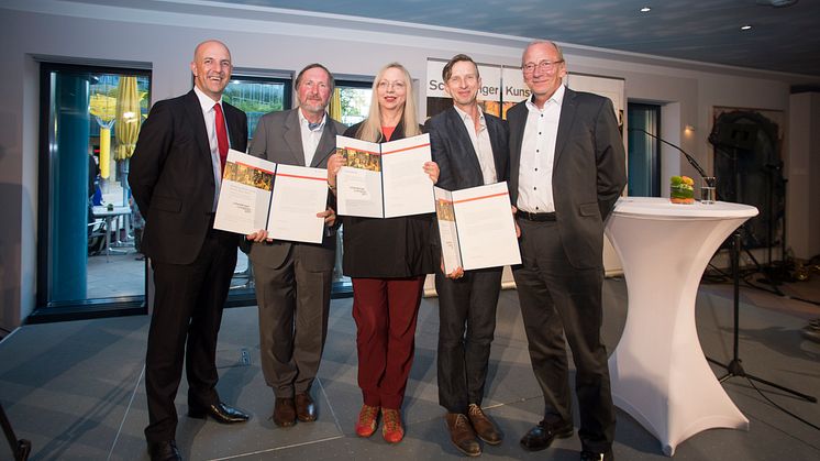Schwabinger Kunstpreise gehen an Thorsten Krohn, Gunna Wendt und Wolfgang Schlick mit der Express Brass Band