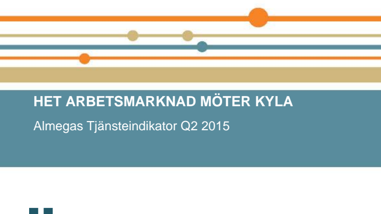 Almegas tjänsteindikator Q2 2015