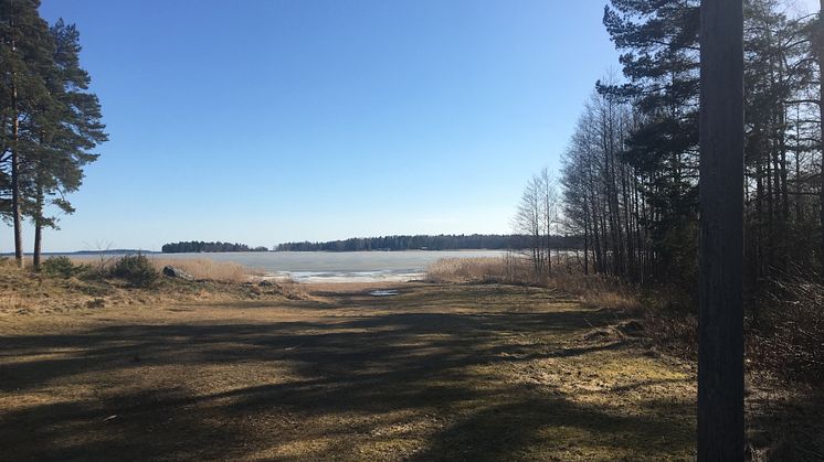 Västra badviken som den ser ut idag