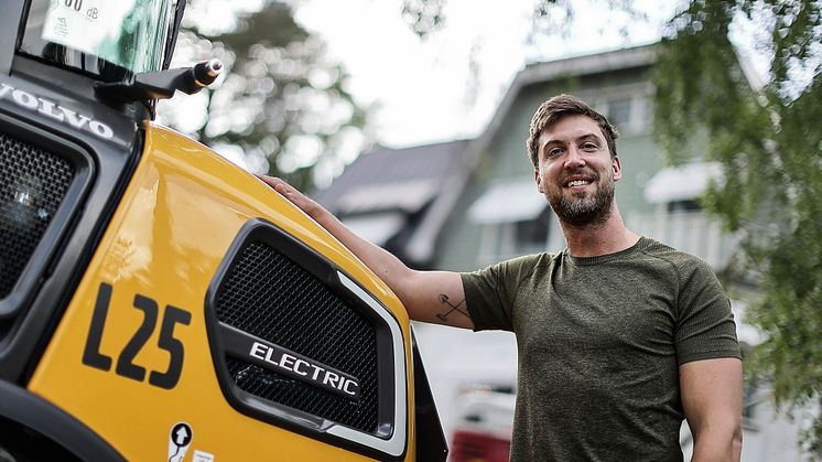 Volvo L25 Electric - Solna Trädgårdsanläggning AB