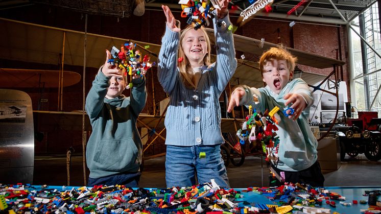 LEGOfest på Teknisk museum i hele høstferien fra 30. september til 15. oktober. Fotograf Gorm Gaare