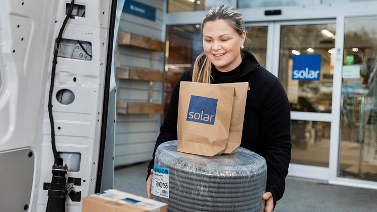 Solar flyttar till större butikslokal i Marieholm