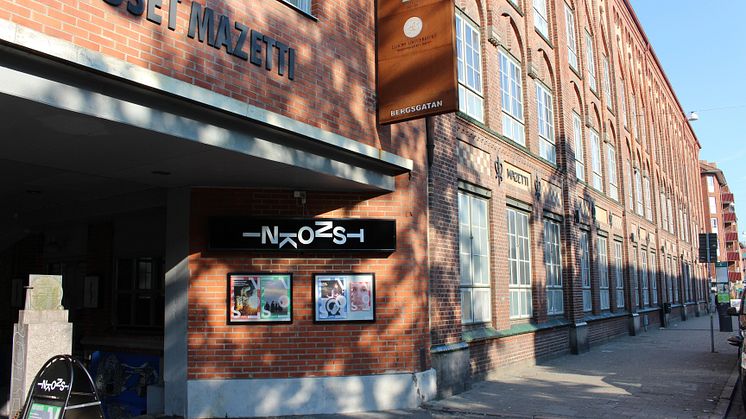 Inkonst på Bergsgatan 29. Här kommer Unga Malmö Stadsteater i samarbete med Fryshuset och Inkonst att spela nyskrivna föreställningen ”Med livet som insats”. Foto: Inkonst