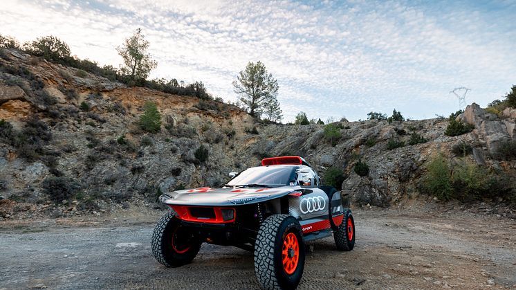 Audi RS Q e-tron - Dakar test Frankrig (nov2023)