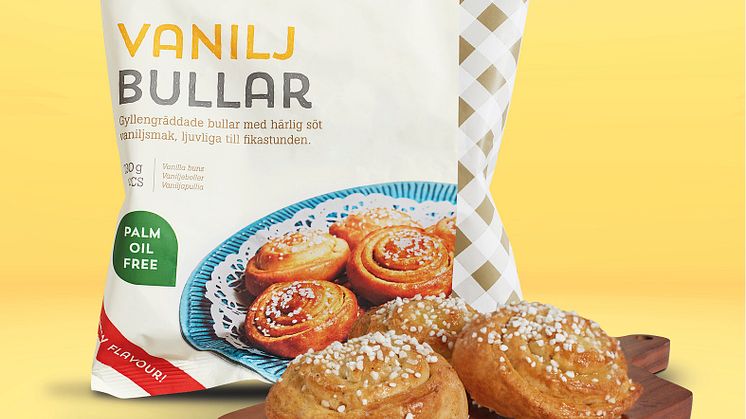 Fria lanserar härligt söta vaniljbullar
