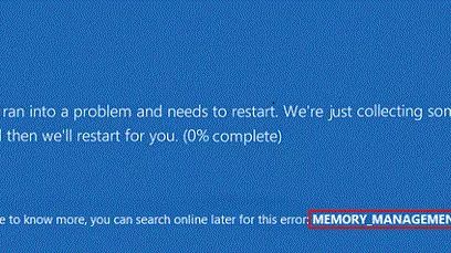 Memory Management Bluescreen unter Windows 10/11? 7 wirksame Lösungen!
