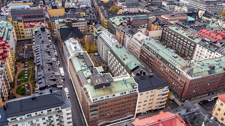 Repslagaren 34 är belägen på Linnegatan 18 på Östermalm Bild: Lars Nybom