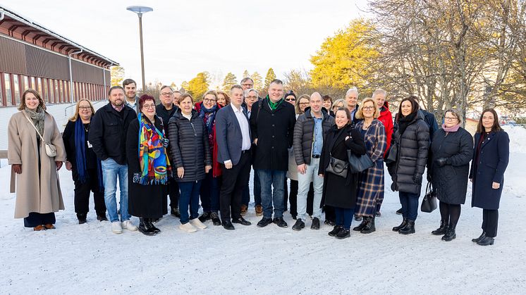 Region Västerbotten välkomnade delegationen från Södra Österbotten. Foto: pressbild 