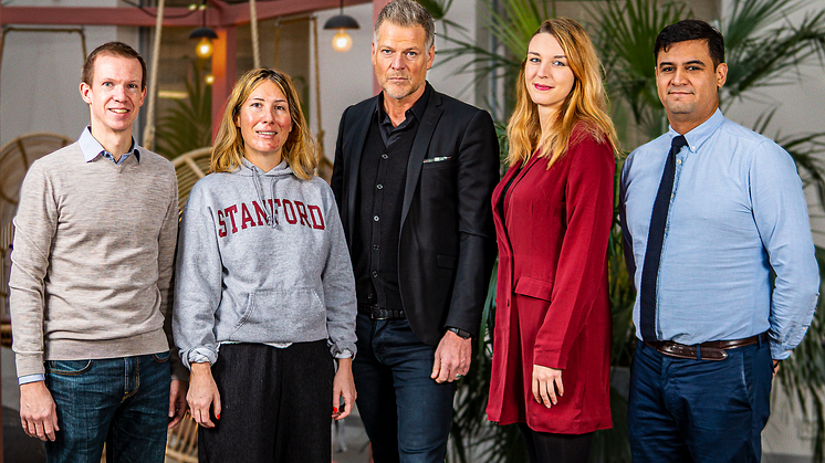 Johan Bäckström, VD/Verksamhetschef, Kompis Sverige Natassia Fry, Grundare, ansvarig för finansiering och partnerskap, Kompis Sverige Mattias Behrer, CEO, Dentsu Sverige, Evelina Jörhov, , Dentsu Sverige René Pavez, Dentsu Sverige,