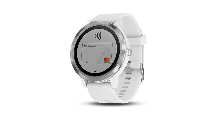 Die digitale VIMpay Mastercard macht das Smartwatch-basierte Bezahlen unter anderem auf der vívoactive 3 möglich. 