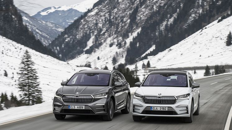 Nye priser på Škoda Enyaq