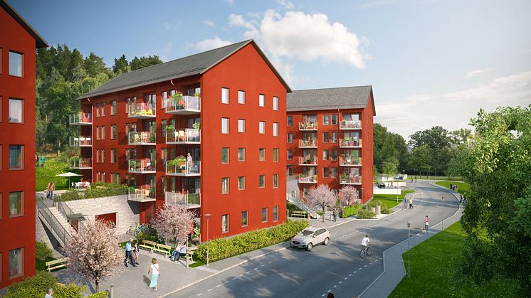 ​Första spadtaget för seniorbostäder vid Trollbergets fot