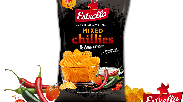 Estrella Mixed Chillies & Sourcream 2019
