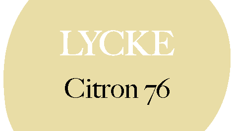 Citron 76 Mosebacke Lycke Kulörplupp