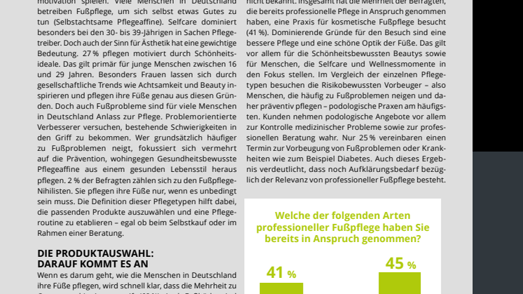 GEHWOL Fußpflegetrends 2024: Fußpflege-Enthusiasten sind Trendsetter