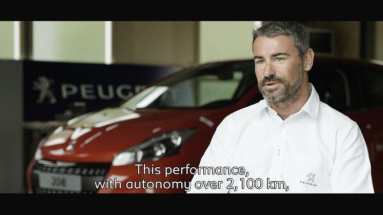 Ny Peugeot 208 sætter rekord med et brændstofforbrug på 50 km/l
