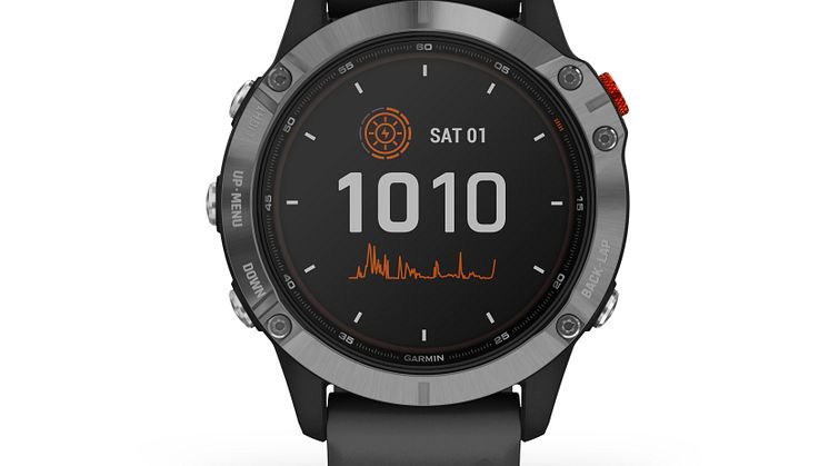 fenix 6 Solar Schwarz 
