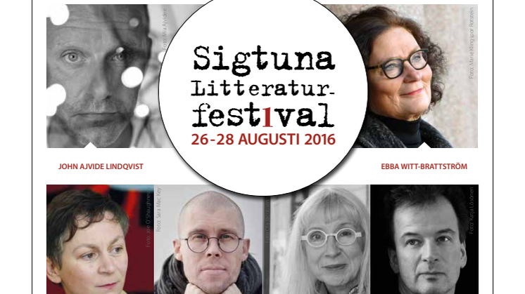 Sigtuna Litteraturfestival 2016 - Programblad 