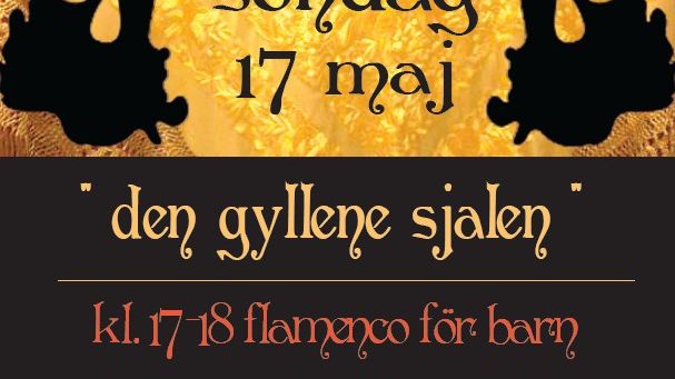 Flamenco "Den gyllene sjalen" en dans-föreställning