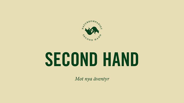 Naturkompaniet öppnar  second hand i fyra butiker