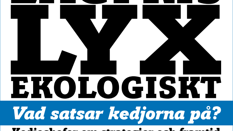  Stora Dagligvarupriset till Coop Konsum Avenyn i Göteborg och Bjärefågel