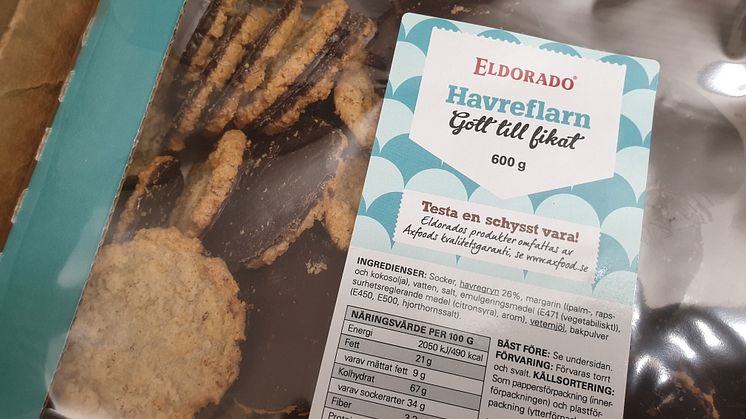Axfood återkallar Eldorado Chokladflarn, 600g