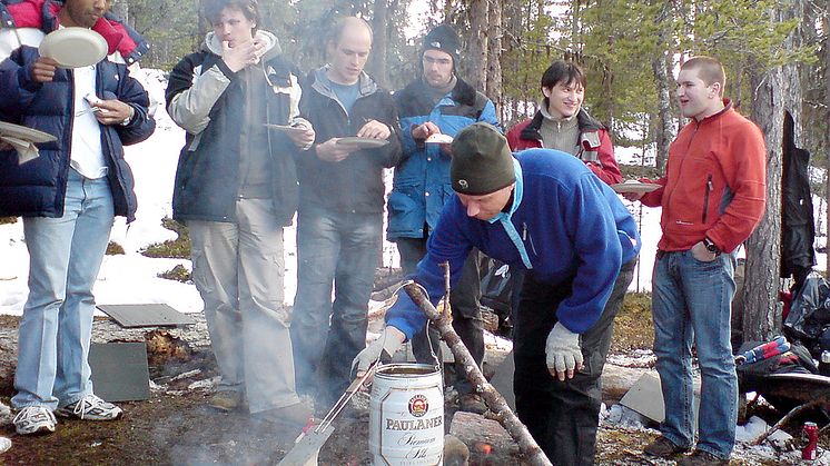Nya SpaceMaster studenter till Kiruna