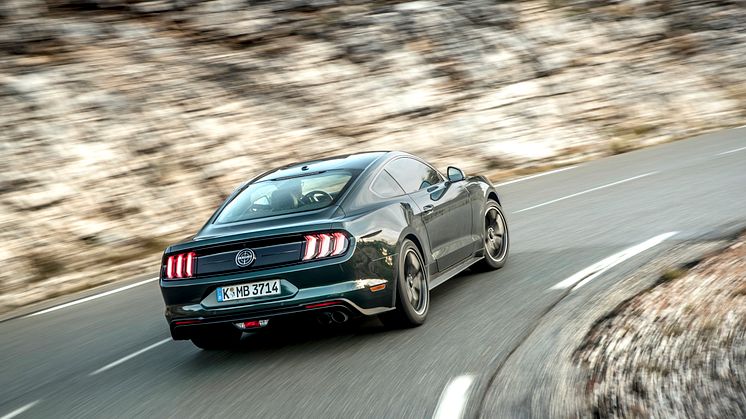 Ford Mustang BULLITT 2018 prøvekjøring